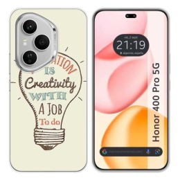 Funda Silicona para Huawei Honor 400 Pro 5G diseño Creativity Dibujos