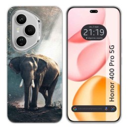 Funda Silicona para Huawei Honor 400 Pro 5G diseño Elefante Dibujos