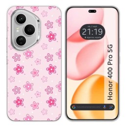 Funda Silicona para Huawei Honor 400 Pro 5G diseño Flores Dibujos