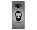 Funda Gel Tpu para Samsung Galaxy Note 9 Diseño Barba Dibujos