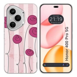 Funda Silicona para Huawei Honor 400 Pro 5G diseño Flores Vintage Dibujos