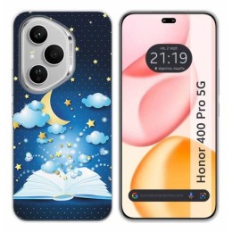 Funda Silicona para Huawei Honor 400 Pro 5G diseño Libro Cuentos Dibujos