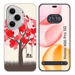 Funda Silicona para Huawei Honor 400 Pro 5G diseño Pajaritos Dibujos
