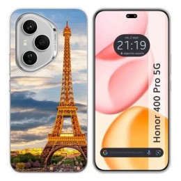 Funda Silicona para Huawei Honor 400 Pro 5G diseño Paris Dibujos