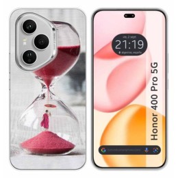Funda Silicona para Huawei Honor 400 Pro 5G diseño Reloj Dibujos