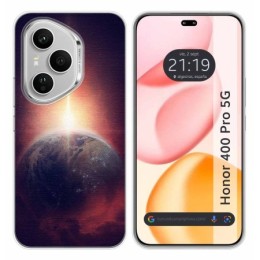Funda Silicona para Huawei Honor 400 Pro 5G diseño Tierra Dibujos