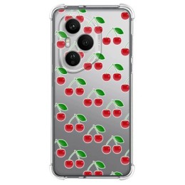Funda Silicona Antigolpes para Huawei Honor 400 Pro 5G diseño Cerezas Dibujos