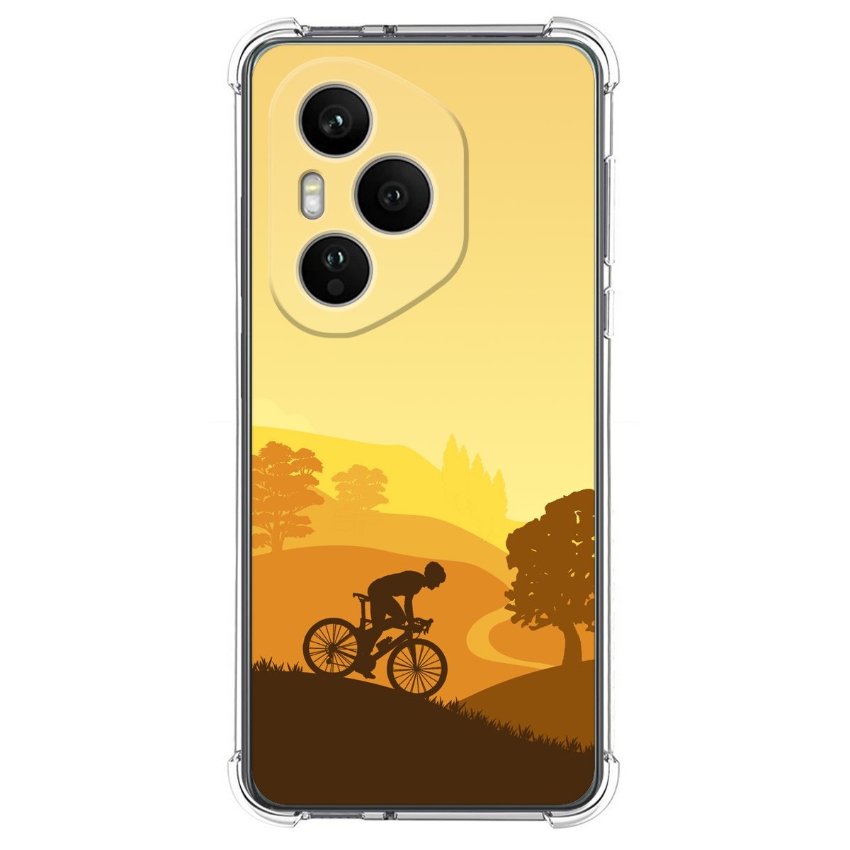 Funda Silicona Antigolpes para Huawei Honor 400 Pro 5G diseño Ciclista Dibujos