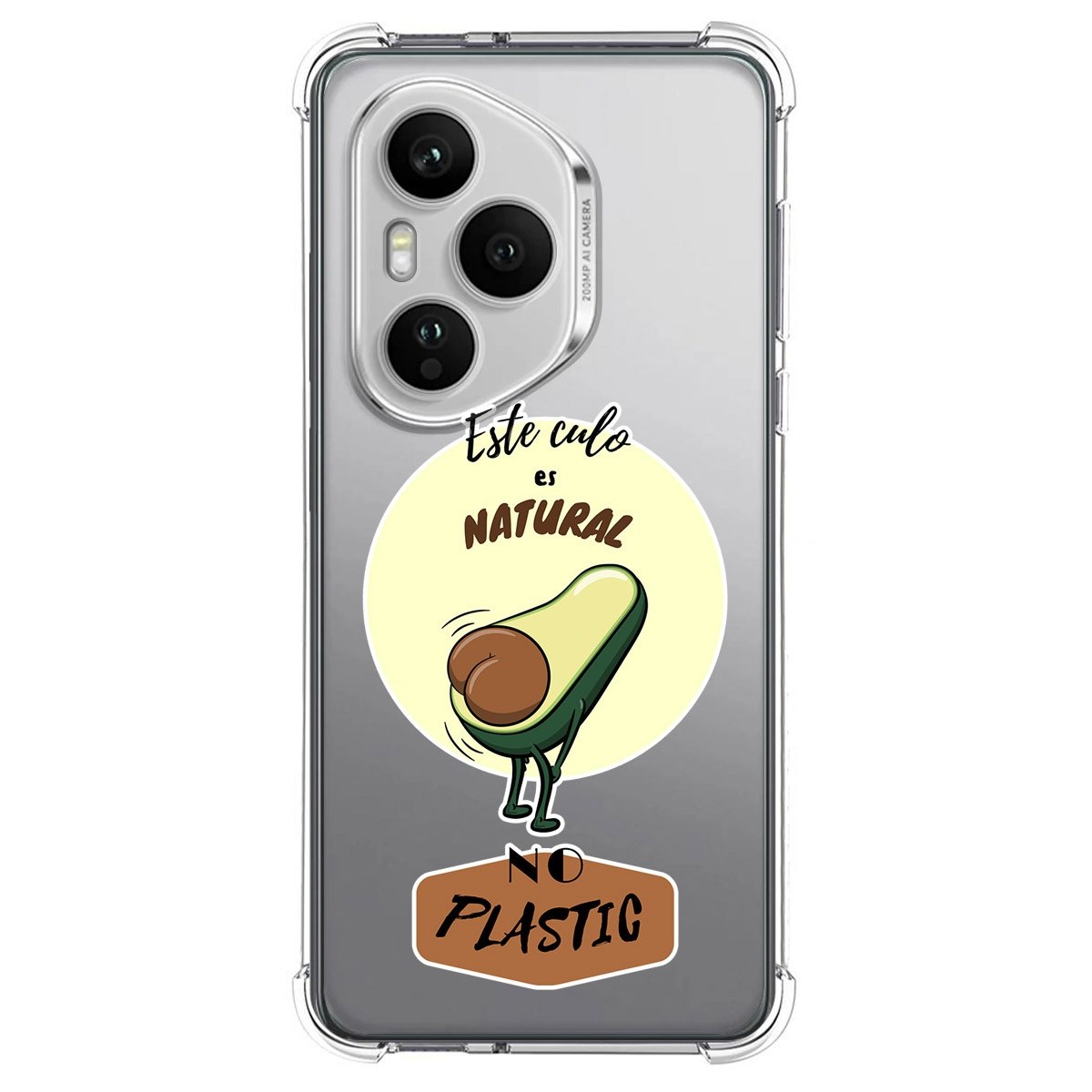 Funda Silicona Antigolpes para Huawei Honor 400 Pro 5G diseño Culo Natural Dibujos