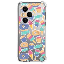 Funda Silicona Antigolpes para Huawei Honor 400 Pro 5G diseño Dulces 02 Dibujos