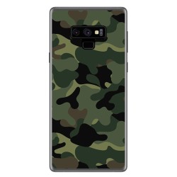 Funda Gel Tpu para Samsung Galaxy Note 9 Diseño Camuflaje Dibujos