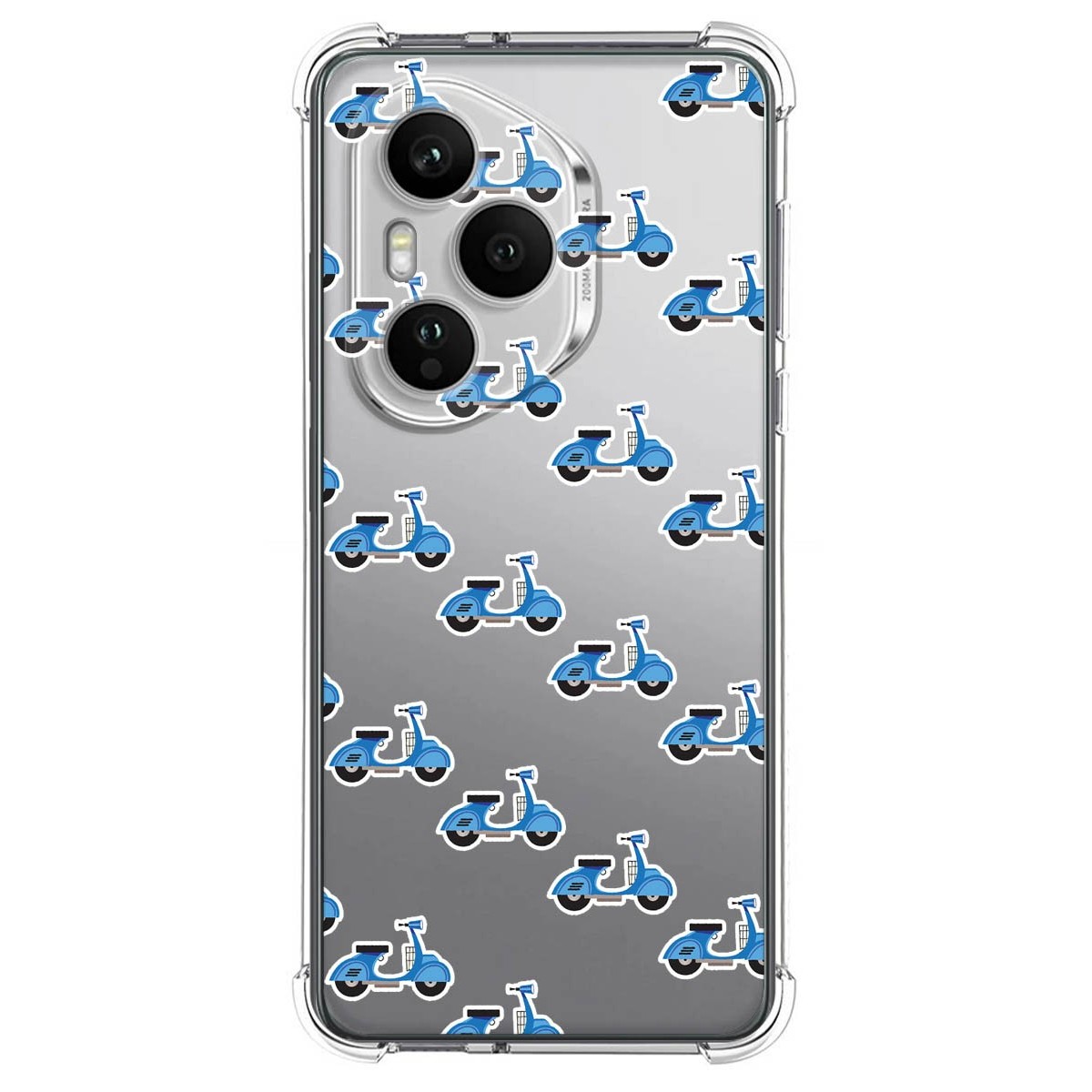 Funda Silicona Antigolpes para Huawei Honor 400 Pro 5G diseño Scooter Dibujos