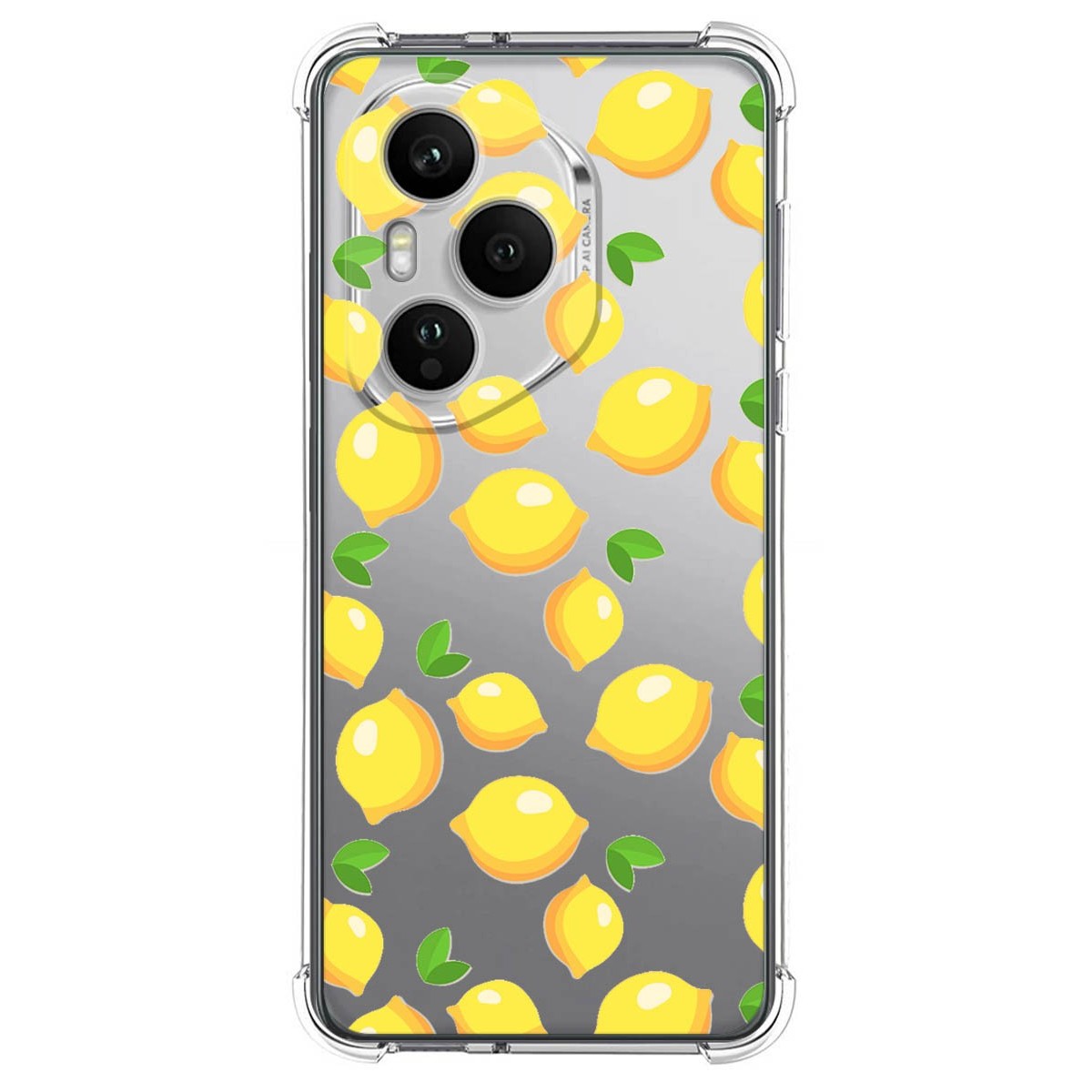Funda Silicona Antigolpes para Huawei Honor 400 Pro 5G diseño Limones Dibujos