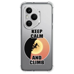 Funda Silicona Antigolpes para Huawei Honor 400 Pro 5G diseño Mujer Escalada Dibujos