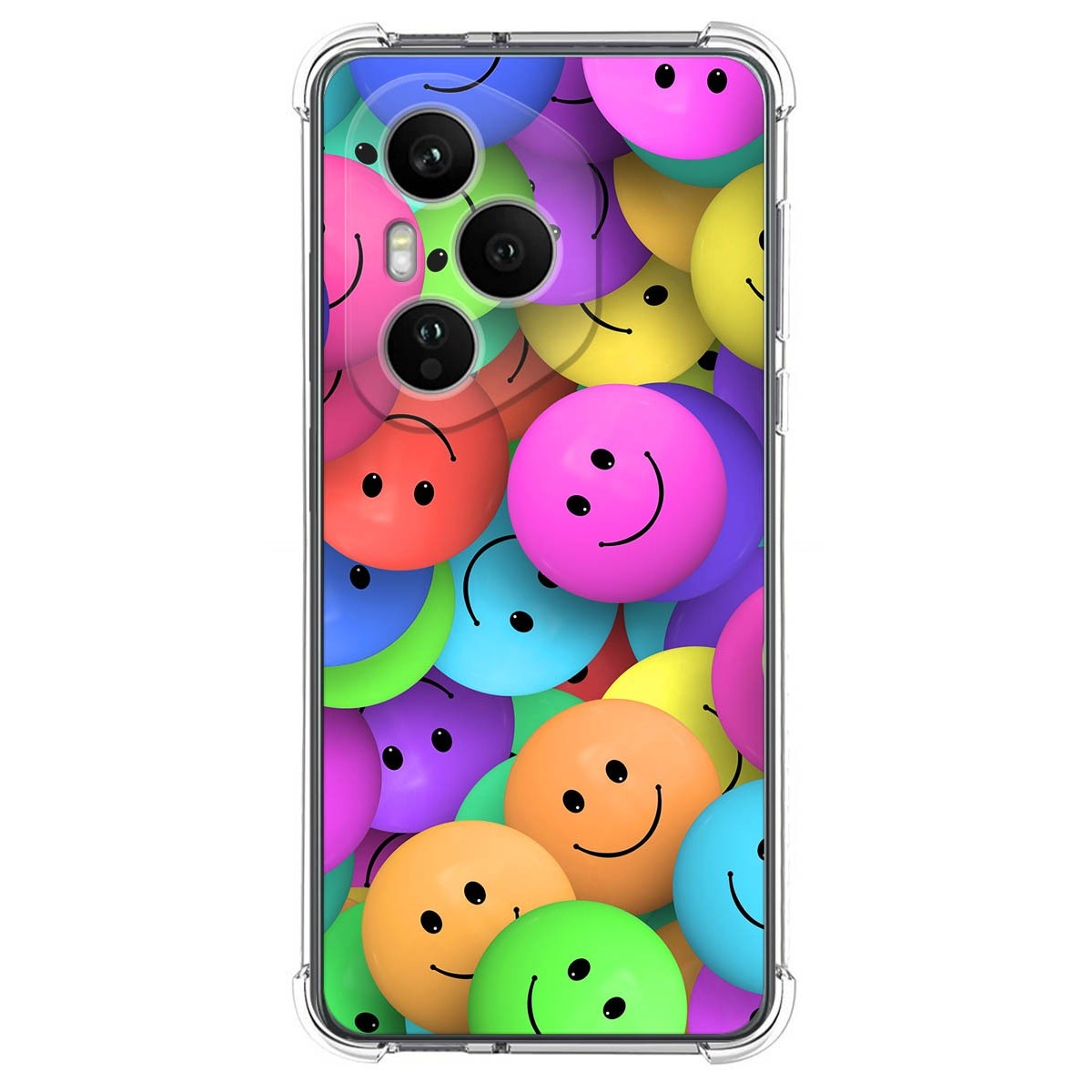 Funda Silicona Antigolpes para Huawei Honor 400 Pro 5G diseño Smile Dibujos