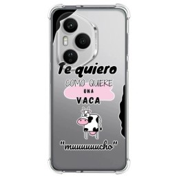 Funda Silicona Antigolpes para Huawei Honor 400 Pro 5G diseño Vaca Dibujos