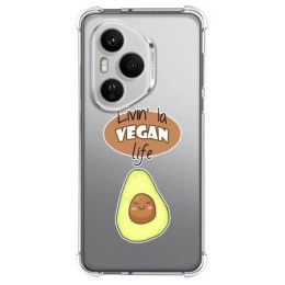 Funda Silicona Antigolpes para Huawei Honor 400 Pro 5G diseño Vegan Life Dibujos