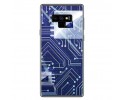 Funda Gel Tpu para Samsung Galaxy Note 9 Diseño Circuito Dibujos