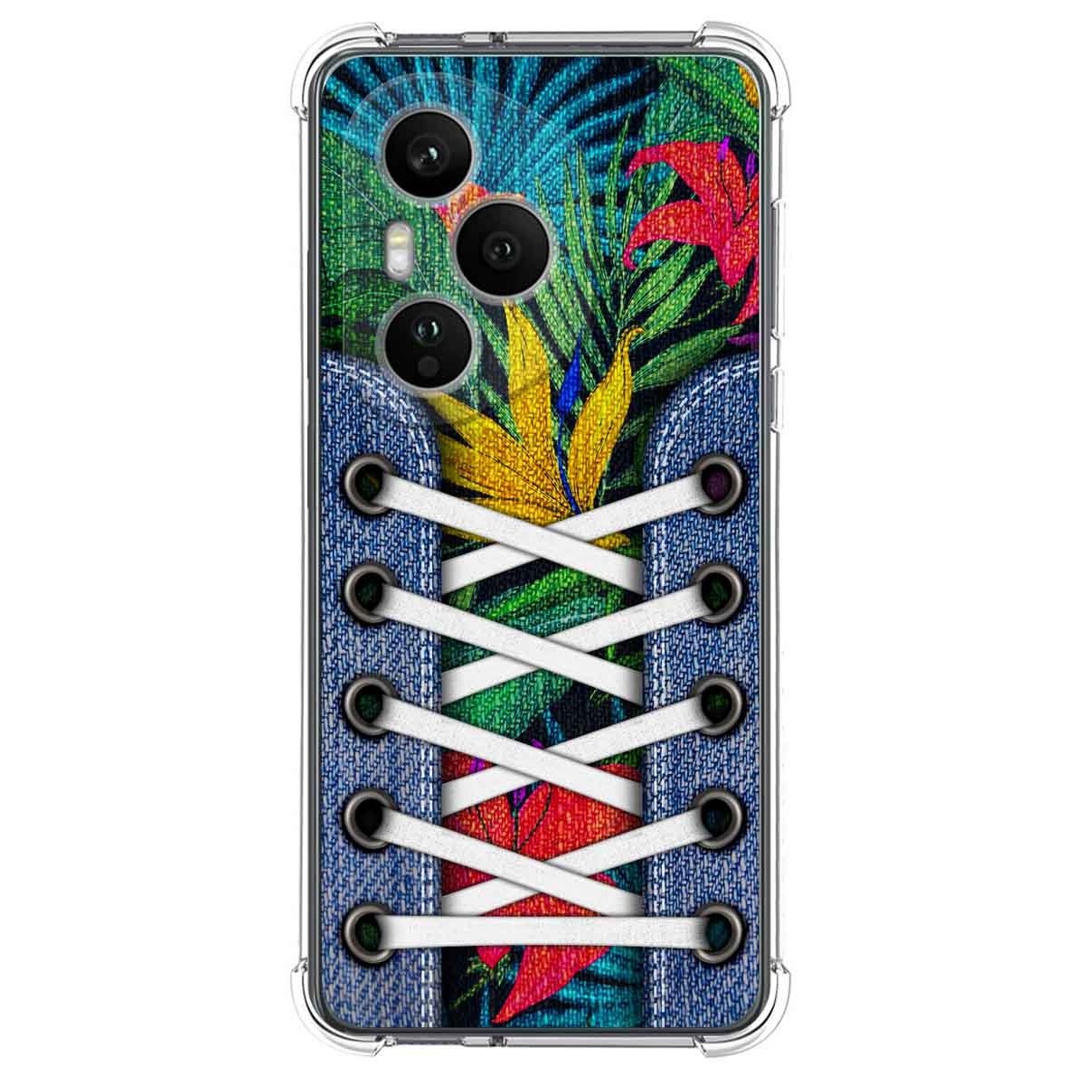 Funda Silicona Antigolpes para Huawei Honor 400 Pro 5G diseño Zapatillas 12 Dibujos