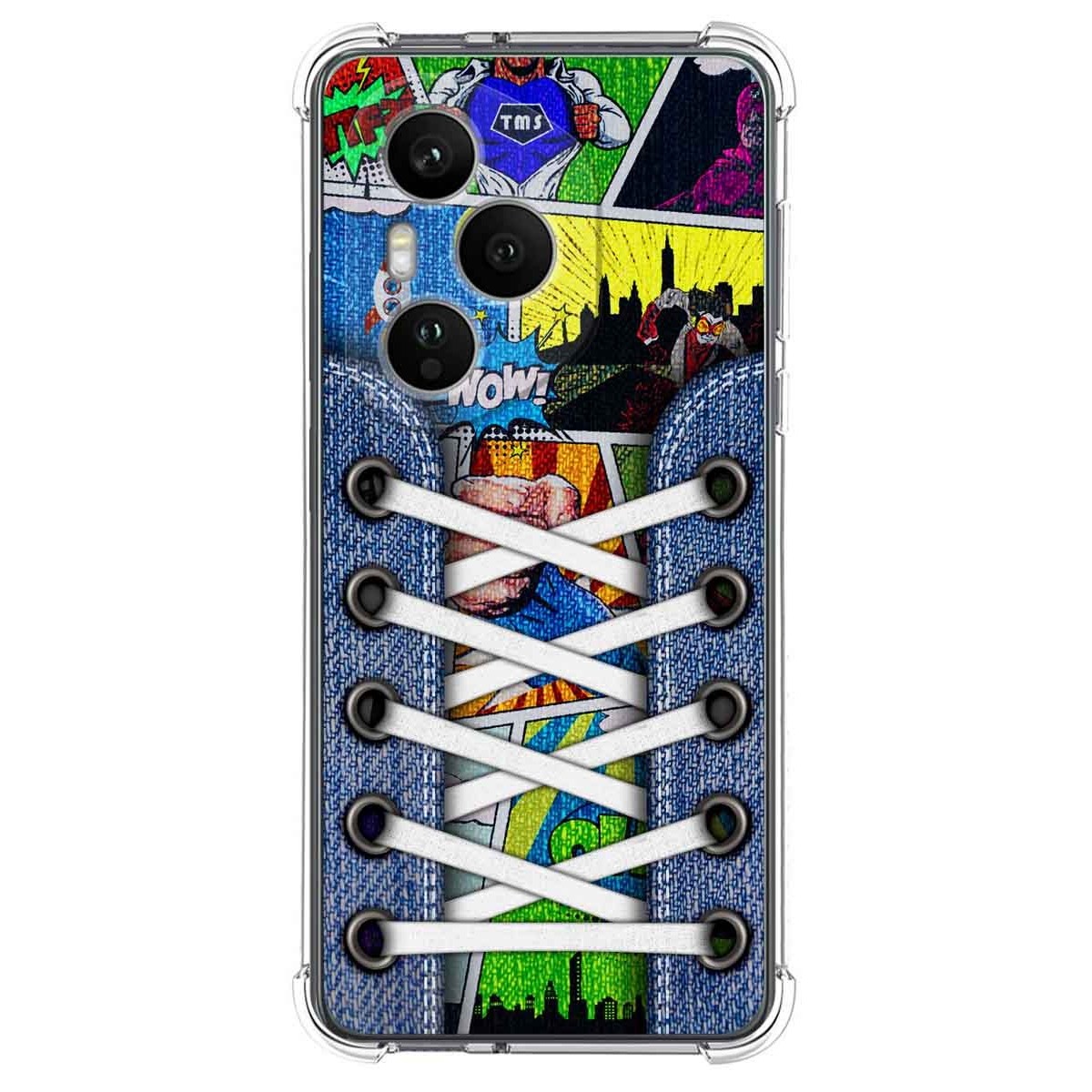 Funda Silicona Antigolpes para Huawei Honor 400 Pro 5G diseño Zapatillas 14 Dibujos