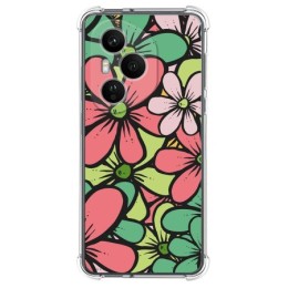 Funda Silicona Antigolpes para Huawei Honor 400 Pro 5G diseño Flores 02 Dibujos