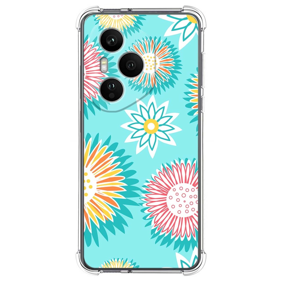 Funda Silicona Antigolpes para Huawei Honor 400 Pro 5G diseño Flores 05 Dibujos