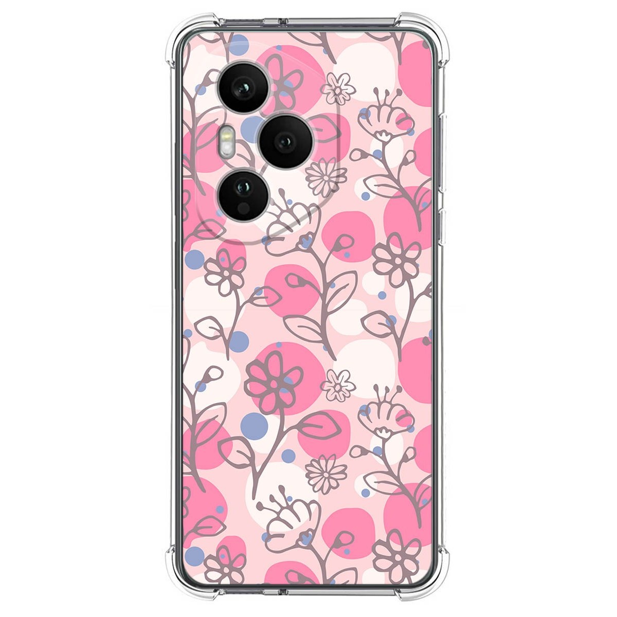 Funda Silicona Antigolpes para Huawei Honor 400 Pro 5G diseño Flores 07 Dibujos