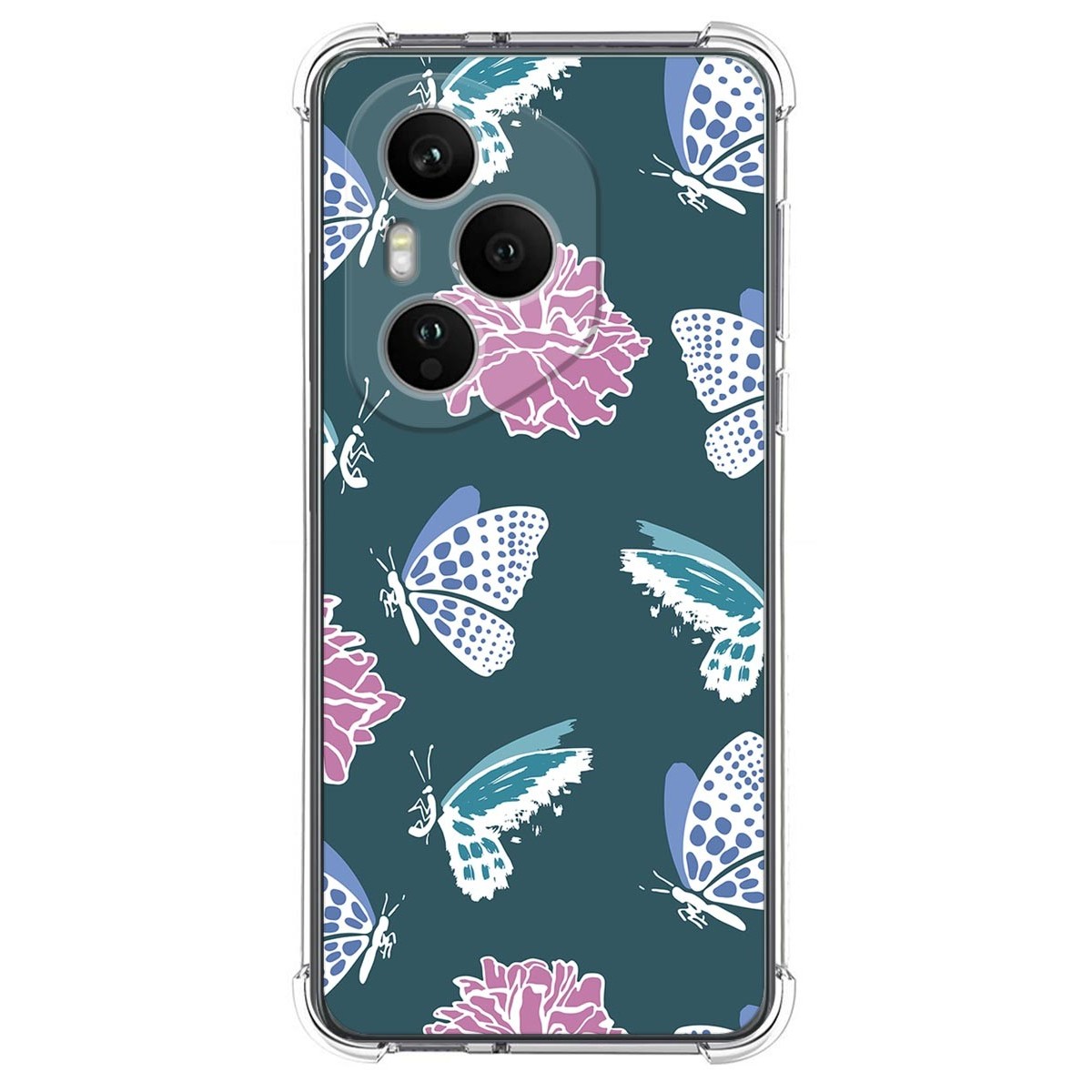Funda Silicona Antigolpes para Huawei Honor 400 Pro 5G diseño Flores 10 Dibujos