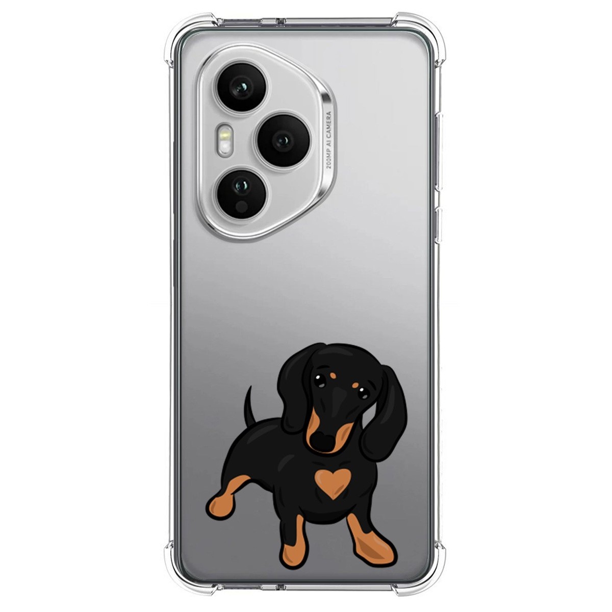 Funda Silicona Antigolpes para Huawei Honor 400 Pro 5G diseño Perros 04 Dibujos