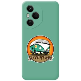 Funda Silicona Líquida Verde para Huawei Honor 400 Pro 5G diseño Adventure Dibujos