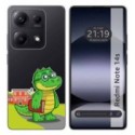 Funda Silicona Transparente para Xiaomi Redmi Note 14S diseño Coco Dibujos