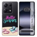 Funda Silicona Transparente para Xiaomi Redmi Note 14S diseño Summer Dibujos