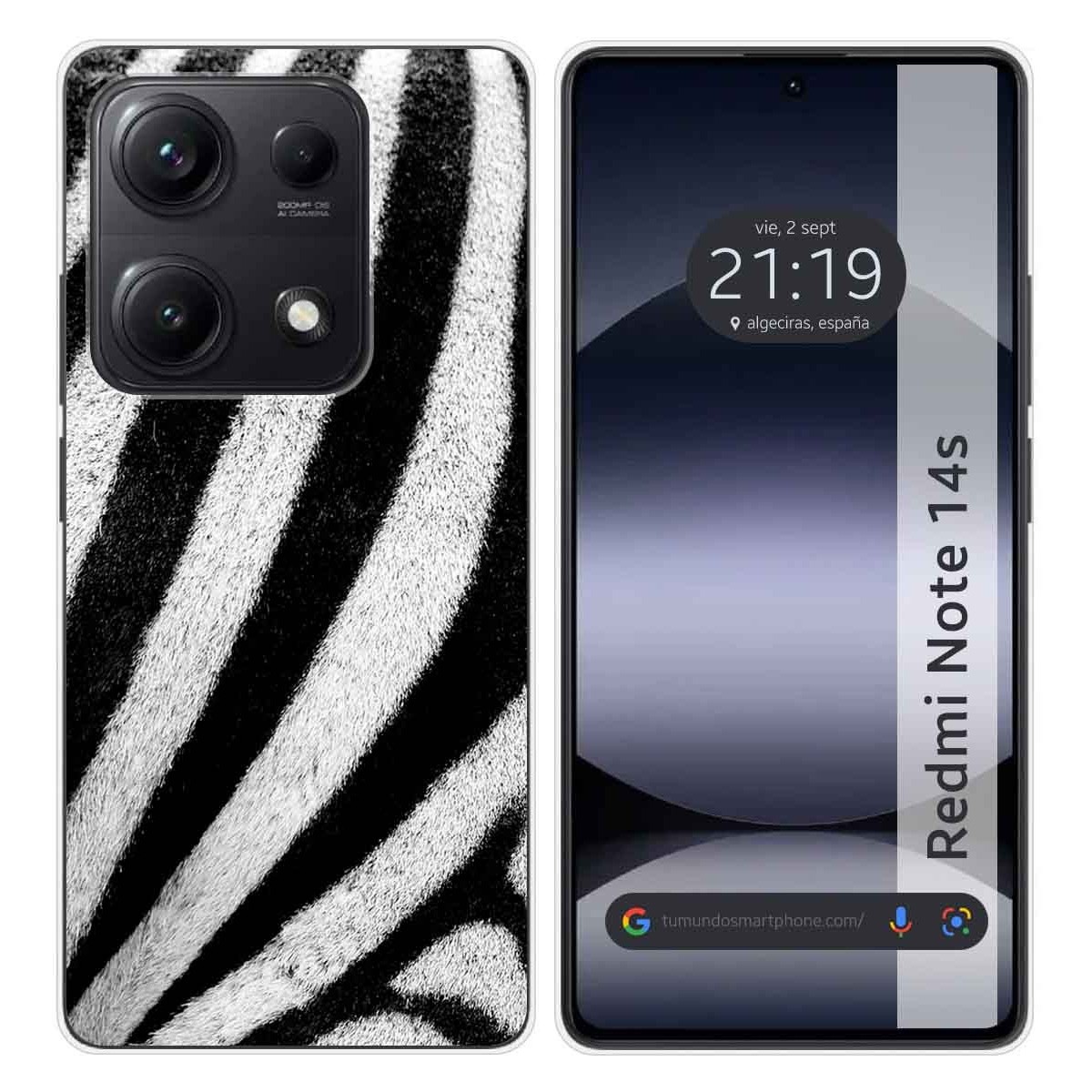 Funda Silicona para Xiaomi Redmi Note 14S diseño Animal 02 Dibujos