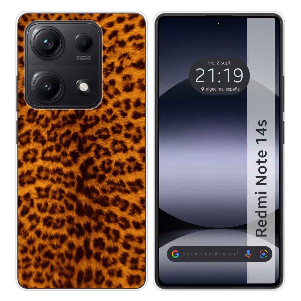 Funda Silicona para Xiaomi Redmi Note 14S diseño Animal 03 Dibujos