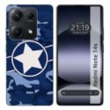 Funda Silicona para Xiaomi Redmi Note 14S diseño Camuflaje 03 Dibujos