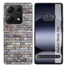 Funda Silicona para Xiaomi Redmi Note 14S diseño Ladrillo 02 Dibujos