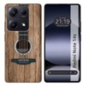 Funda Silicona para Xiaomi Redmi Note 14S diseño Madera 11 Dibujos