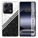 Funda Silicona para Xiaomi Redmi Note 14S diseño Mármol 01 Dibujos