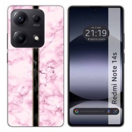 Funda Silicona para Xiaomi Redmi Note 14S diseño Mármol 04 Dibujos
