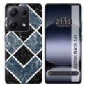 Funda Silicona para Xiaomi Redmi Note 14S diseño Mármol 06 Dibujos