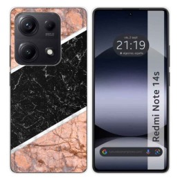 Funda Silicona para Xiaomi Redmi Note 14S diseño Mármol 07 Dibujos