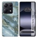 Funda Silicona para Xiaomi Redmi Note 14S diseño Mármol 09 Dibujos