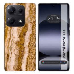 Funda Silicona para Xiaomi Redmi Note 14S diseño Mármol 10 Dibujos