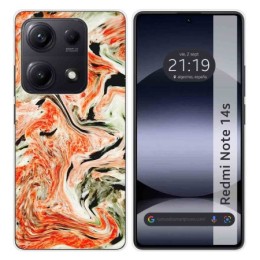 Funda Silicona para Xiaomi Redmi Note 14S diseño Mármol 12 Dibujos