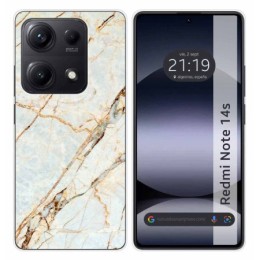Funda Silicona para Xiaomi Redmi Note 14S diseño Mármol 13 Dibujos