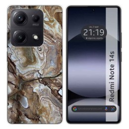 Funda Silicona para Xiaomi Redmi Note 14S diseño Mármol 14 Dibujos