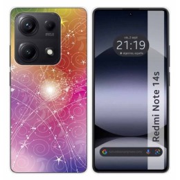 Funda Silicona para Xiaomi Redmi Note 14S diseño Abstracto Dibujos