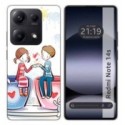Funda Silicona para Xiaomi Redmi Note 14S diseño Café Dibujos