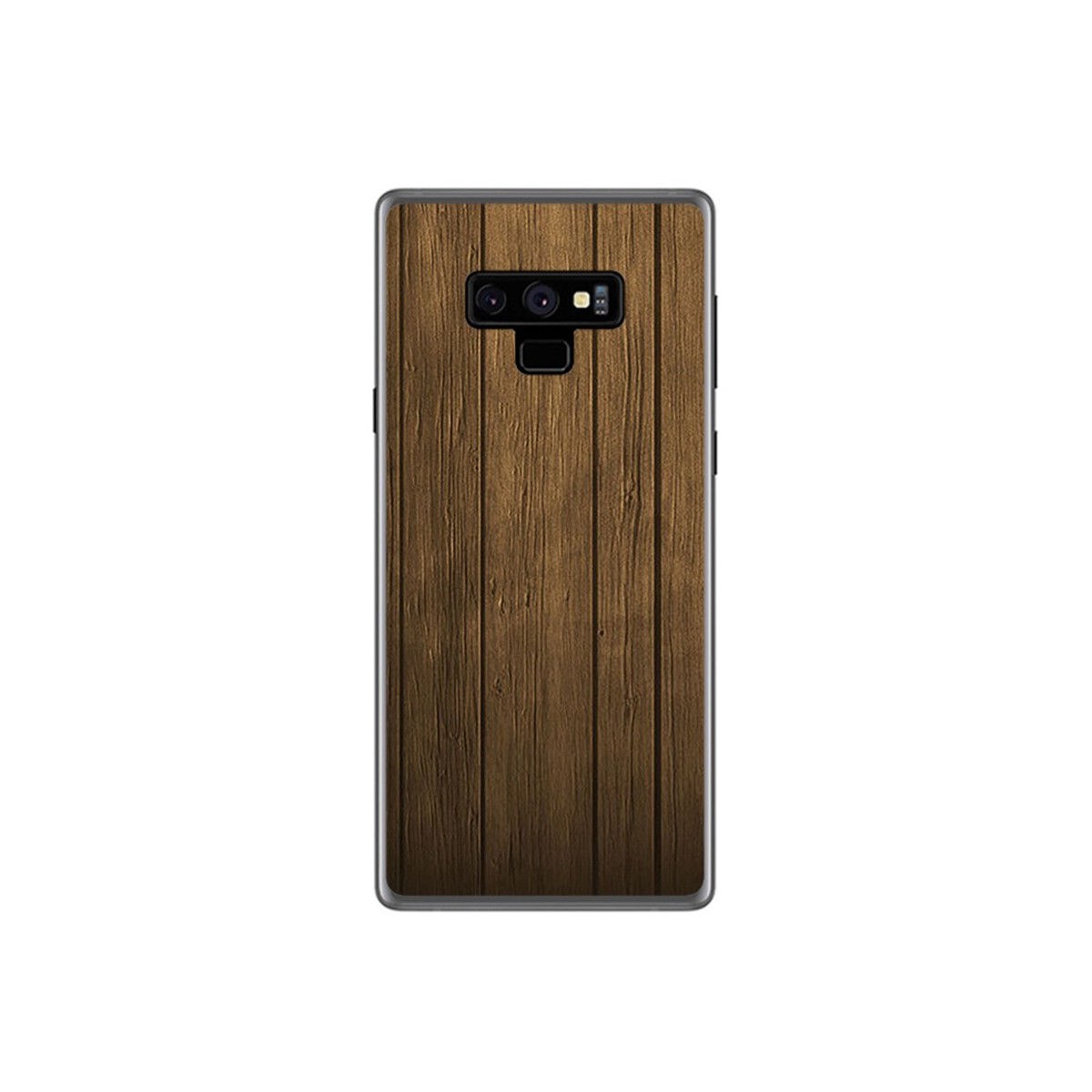 Funda Gel Tpu para Samsung Galaxy Note 9 Diseño Madera Dibujos