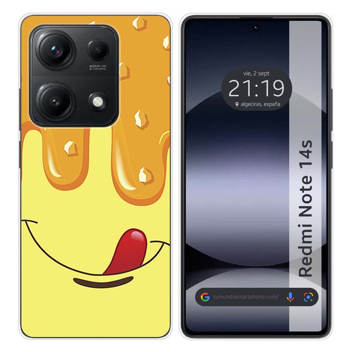 Funda Silicona para Xiaomi Redmi Note 14S diseño Helado Vainilla Dibujos